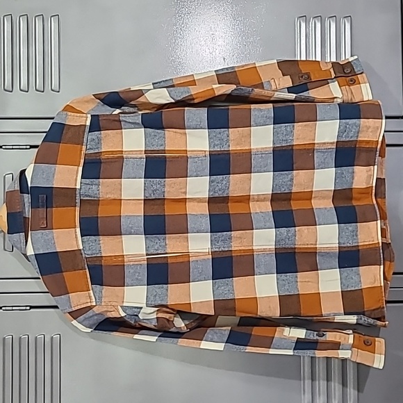 Duluth Training Co. Women's Cotton Plaid Butter-Up Top Size X-Small - Picture 7 of 13